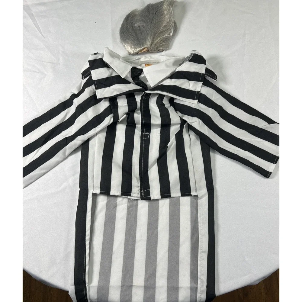 Beetlejuice Halloween Pet Costume Rubies Pets With Jacket & Wig Size XL